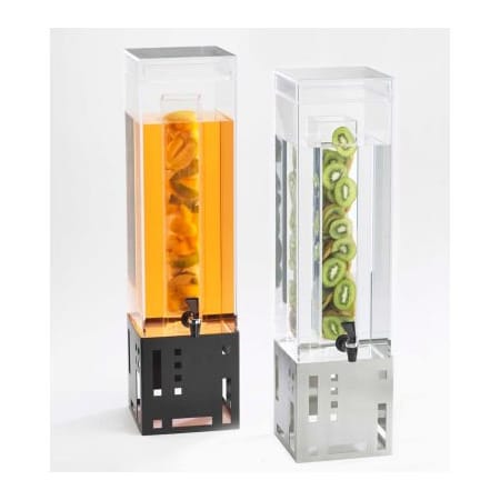 Cal-Mil Cal-Mil 1602-1INF-55 Squared Infusion Beverage Dispenser 1-1/2 Gal. 7-1/2"W x 9-1/2"D x 22-3/4"H S/S 1602-1INF-55